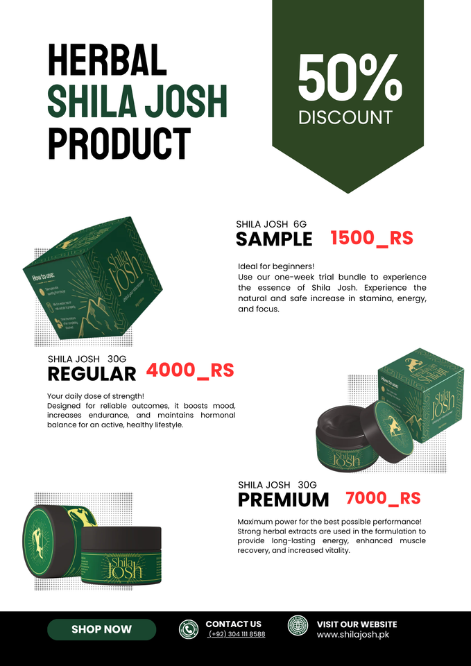 Original Shilajit by Shila Josh – The True Essence of Himalayan Power