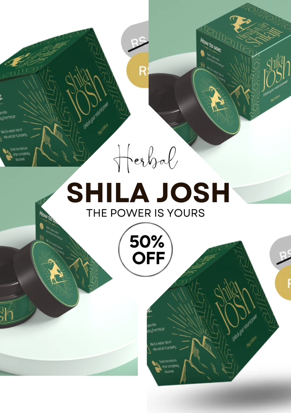 Men Vitality Supplement – Boost Energy, Strength & Confidence Naturally | Shila Josh